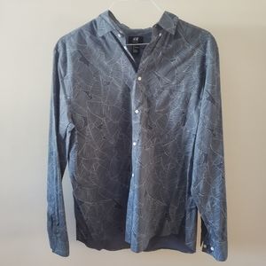 H&M Regular Fit Button Down Shirt L
